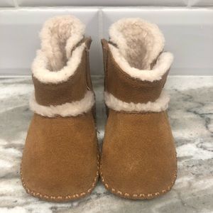 Ugg Infant Walker Lemmy Bootie sz2/3 Chestnut